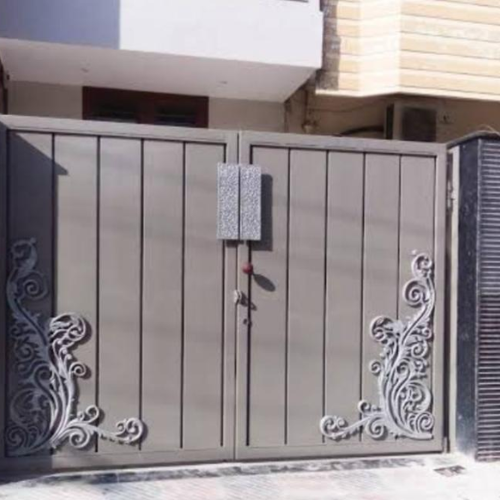 Steel gate work